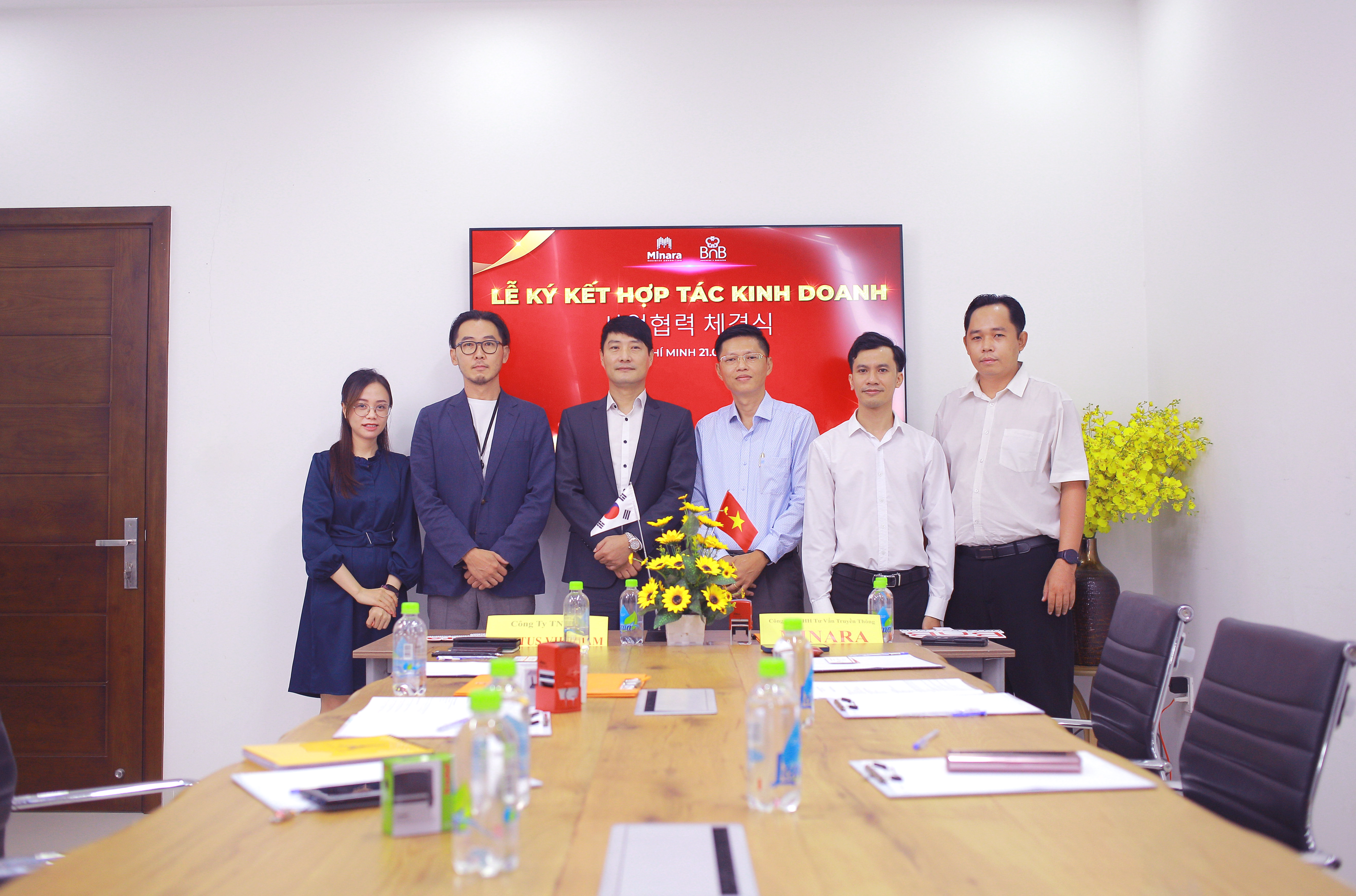 Lễ Ký kết Hợp tác kinh doanh giữa MINARA & BnB Marketing
